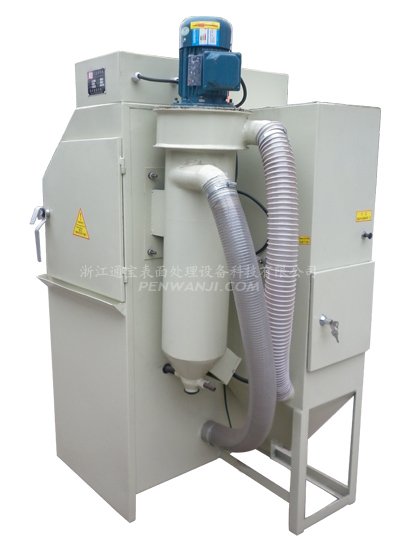 噴砂機(jī)背面視圖