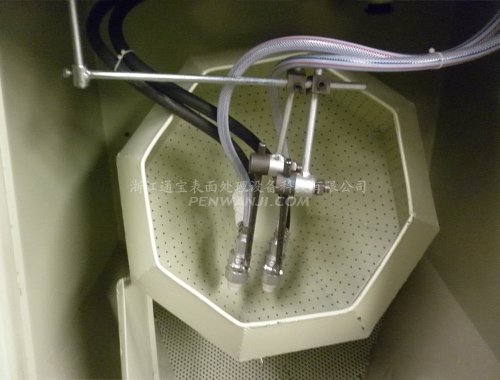 滾筒式噴砂機(jī)工作倉(cāng)