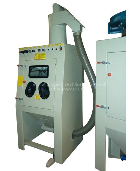 新型滾筒式噴砂機(jī)
