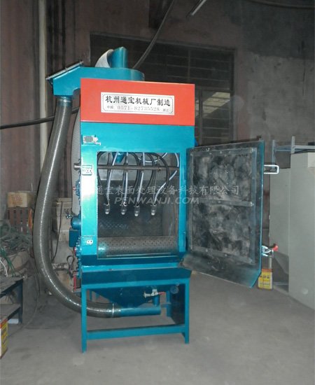 履帶式噴砂機(jī)開門