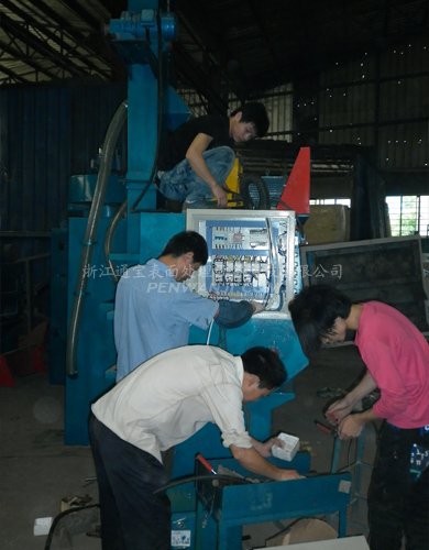 履帶式拋丸機(jī)調(diào)試