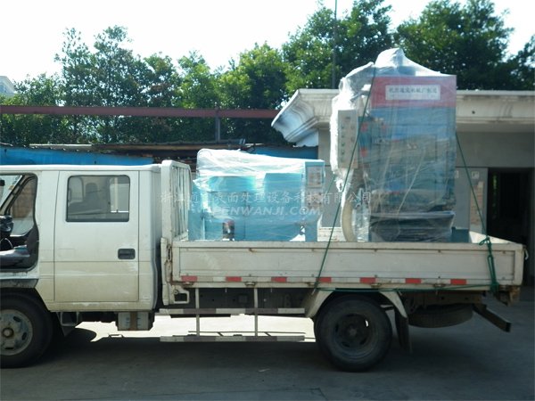 設(shè)備裝車完成即將發(fā)貨