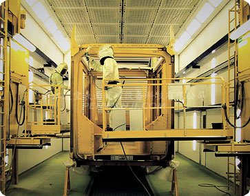 噴砂工作示意圖