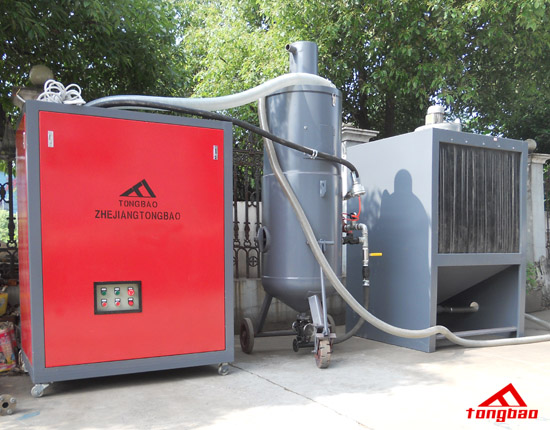 管內(nèi)壁移動式電控噴砂機整機展示圖