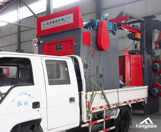 履帶式拋丸機