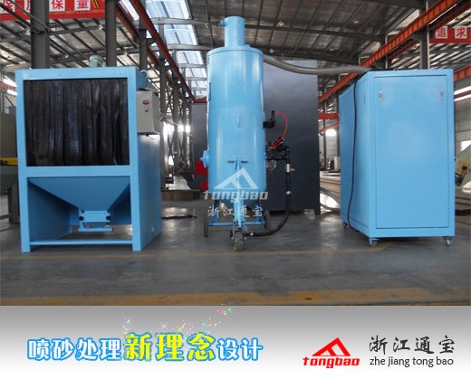 鋼管內(nèi)壁專用噴砂機(jī)